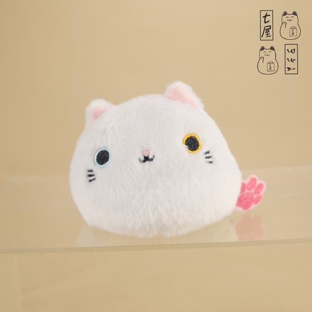 ตุ๊กตา แมวก้อน เนโกะ ดังโงะ ออดอาย・ตาสองสี 🖤 Odd Eye Cat Plush・SAN-EI Boeki・ Neko Dango ~ Standard Edition ~ Petit・8 cm 🍡 รูปย่อยที่ 2