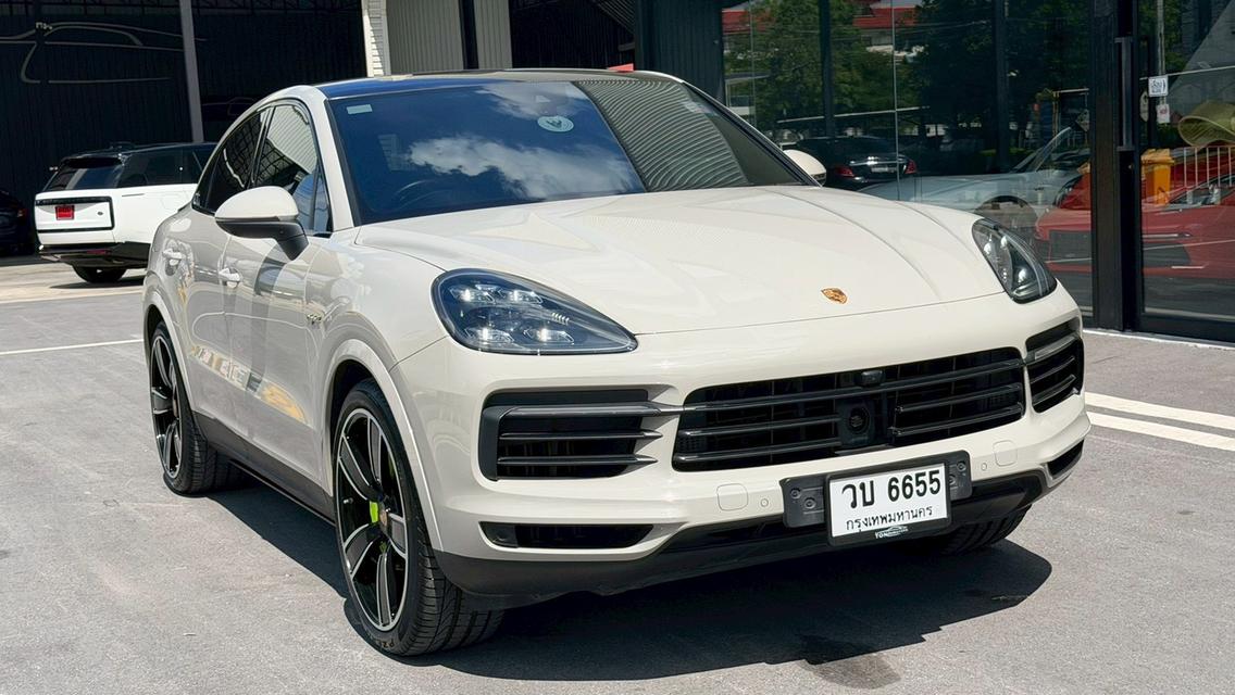 รหัสรถ KPV6655 2021 Porsche Cayenne Coupe สีเคยอน