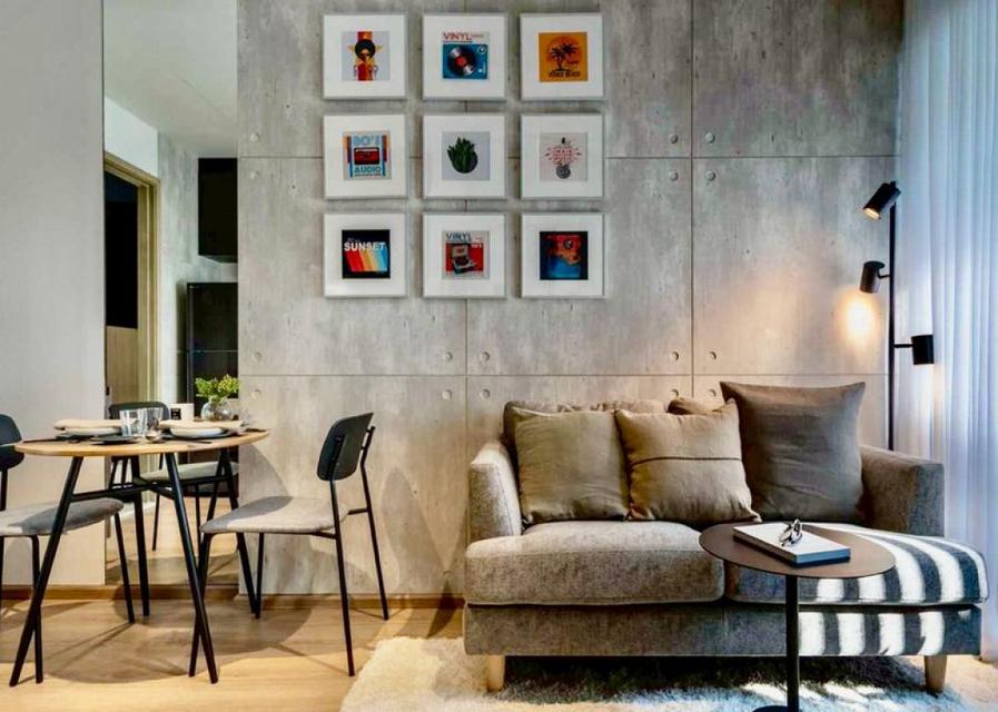 ให้เช่าคอนโดใหม่ Nue District R9, 27 ตร.ม. ชั้น 10, ติดเซ็นทรัลพระราม 9, MRT สถานีพระราม 9 FULLY FURNISHED 1