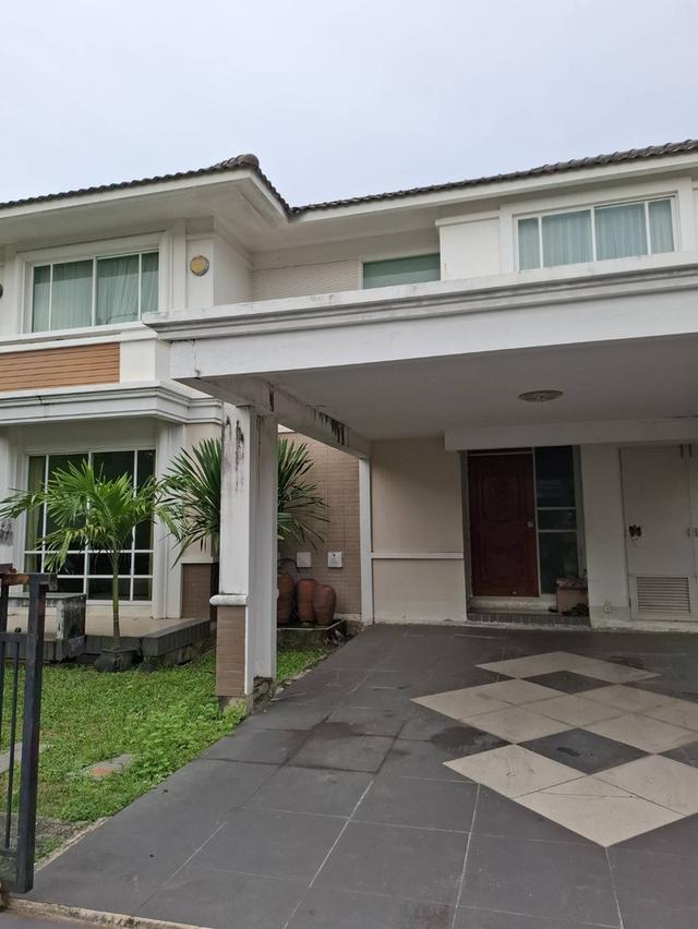 ขายบ้านเดี่ยวมือสอง โฮมเพลสเดอะพาร์ค ถ.บางกรวย-ไทรน้อย ต.บางเลน อ.บางใหญ่ จ.นนทบุรี เนื้อที่ 56 ตารางวา  Tel.0830854769 1