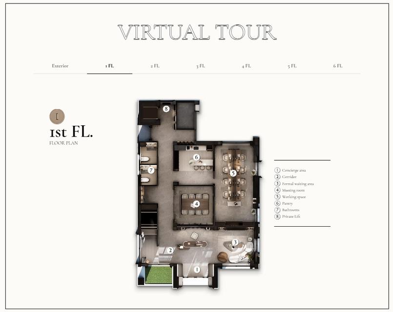 ขายอาคารสูง 6 ชั้นที่พร้อมให้คุณรีโนเวทใหม่บนถนนกรุงเทพกรีฑา 5
