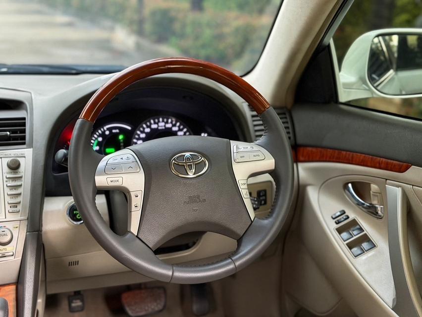 Toyota Camry 2.4 Hybrid Navi ตัว Top ปี 2009 พร้อมขับ แบตไฮบริดเพิ่งเปลี่ยน รูปที่ 8