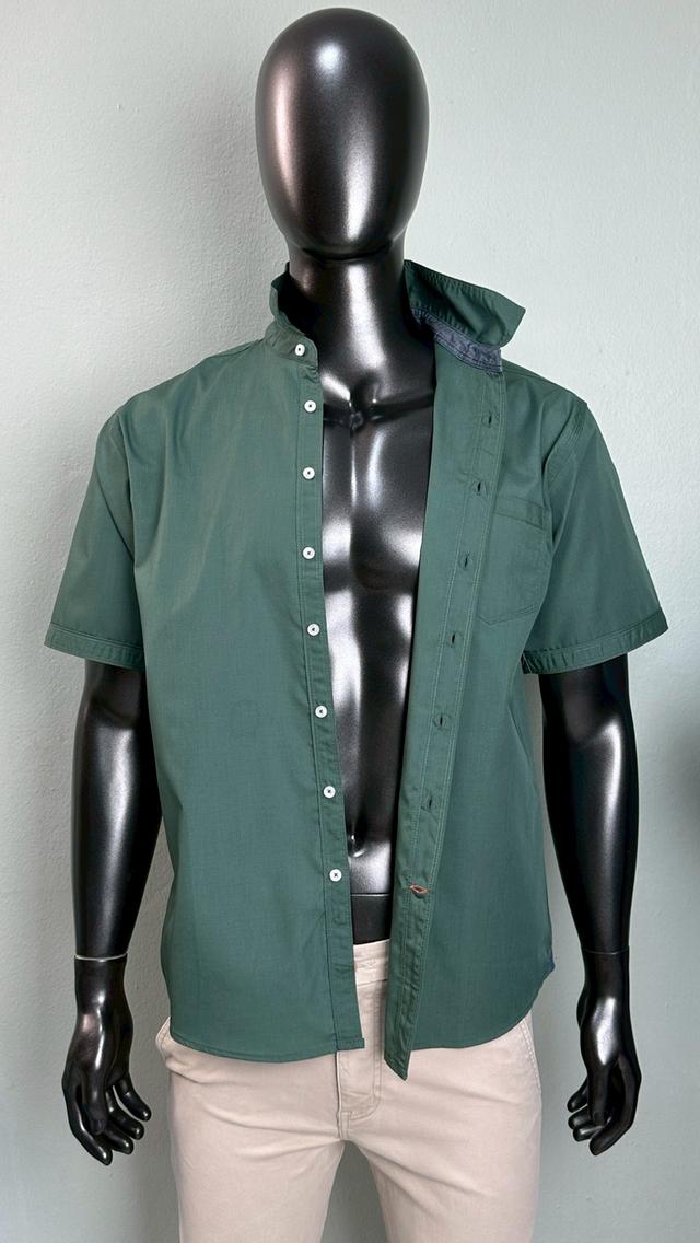 เสื้อเชิ้ตแขนสั้น พิมพ์ลาย รูปที่ 11