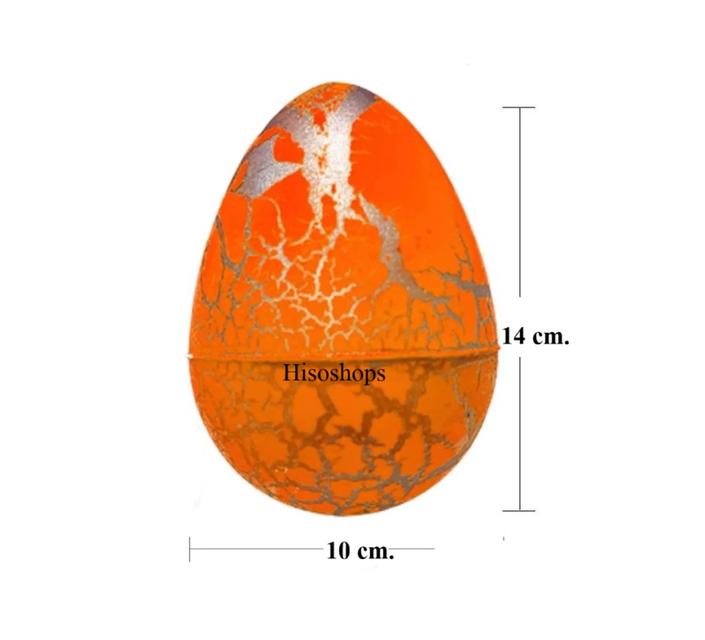 DINOSAUR EGGS ไข่ไดโนเสาร์แช่ น้ำใบใหญ่ ไดโนเสาร์ฟักจากไข่มหัศจรรย์ ให้คุณหนูๆได้ลุ้นการฟักตัวของไดโนเสาร์ 7