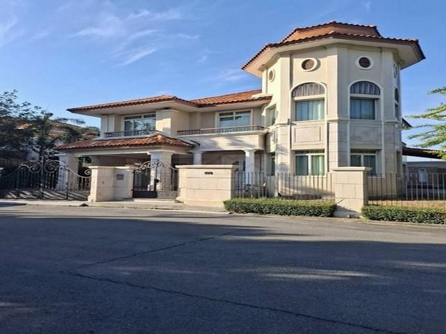 PB5969ให้เช่า บ้านเดี่ยว หมู่บ้านกรีนเนอรี่ วิลล์ รามคำแหง สไตล์โมเดิร์นคลาสสิค ตรงข้าม รพ.เกษมราษฎร์ เขตสะพานสูง 1