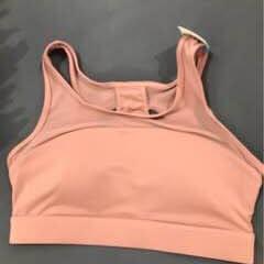 Arokaya บราออกกําลังกายสีชมพูขนาด: L