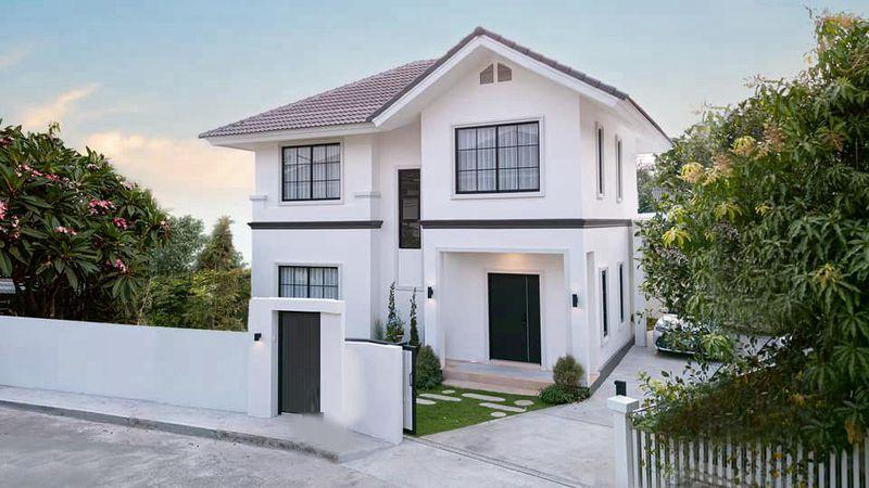 ✨ บ้านเดี่ยวรีโนเวทใหม่ 4 นอน 210 ตรม. 46,500.-/เดือน ในโครงการปลอดภัยสูง ทักเลย! 🏡 1