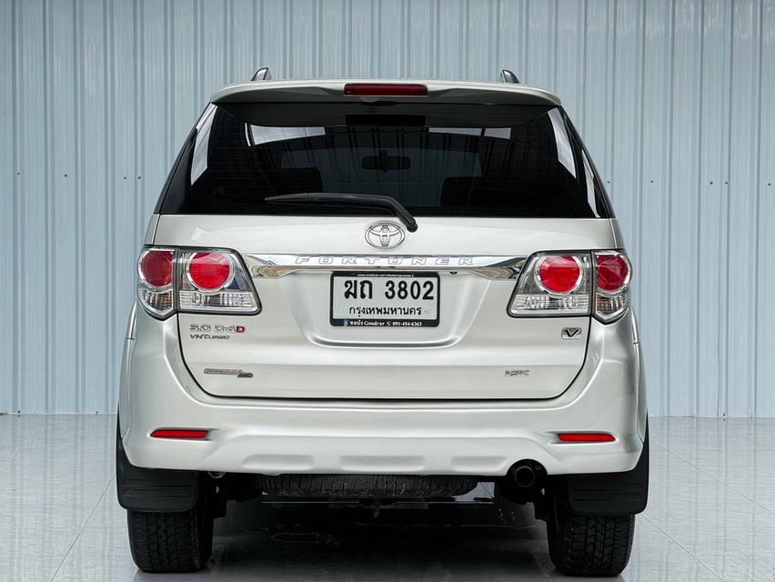 Toyota Fortuner 3.0V D4D VN TURBO 4WD ดีเซล เกียร์ออโต  ปี2012 6