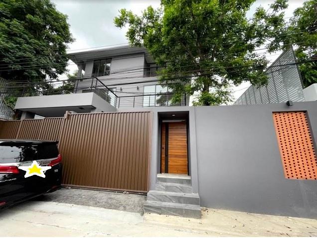 T26-843-1 ให้เช่า บ้าน บ้านเดี่ยว Pool Villa หรู 3 ชั้น สไตล์โมเดิร์น สุุขุมวิท 71 ปรีดี 26 เชื่อมเอกมัย ทองหล่อ กรุงเทพ 1