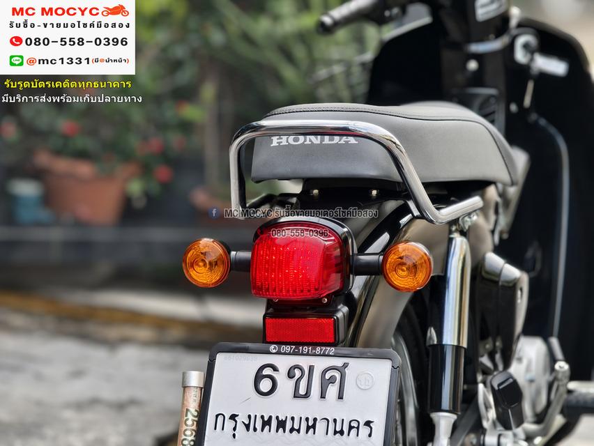 super cub 2023 วิ่ง6000โลแท้ สตาดมือ รถบ้านแท้มือเดียว สภาพป้ายแดง No1105 15