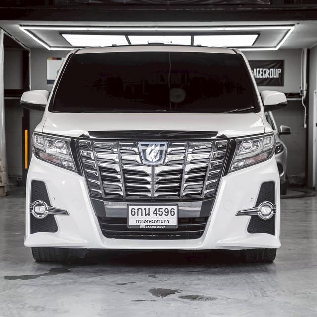 รหัสรถ 67GG4596 ALPHARD 2.5 HYBRID SUNROOF 2015