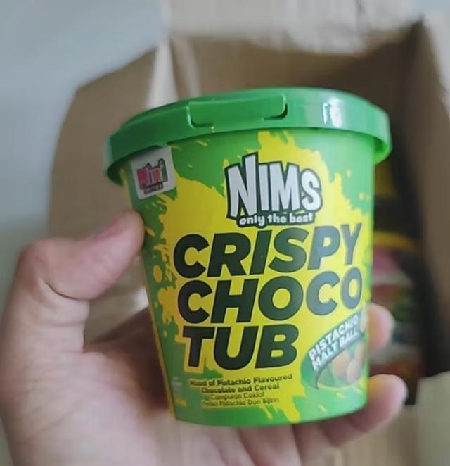 Nims Crispy Choco Tube ชอคโก้คริสปี้ ช็อกโกแลตดูไบ 2