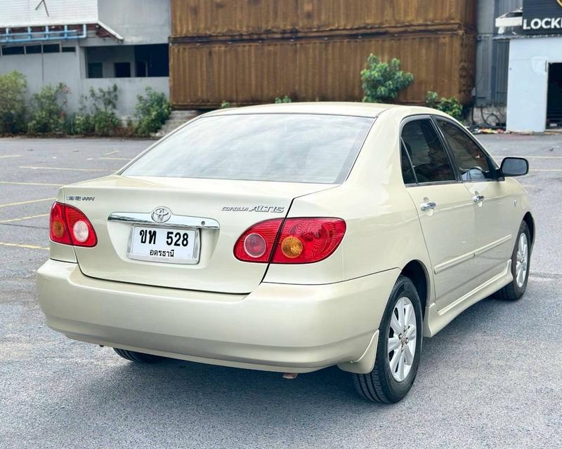 รหัสรถ QT528 Toyota Altis หน้าหมู 1.6 E vvti Auto ปี 02