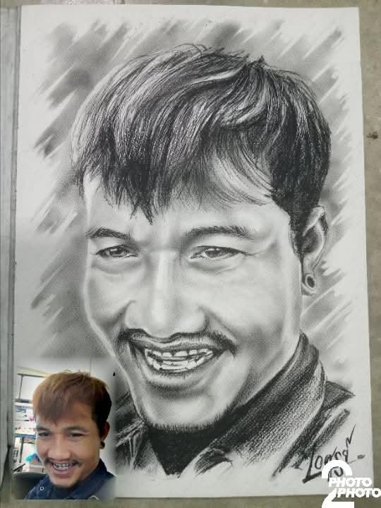 วาดภาพเหมือน ภาพเดี่ยว-ภาพคู่-ภาพครอบครัว รูปที่ 2