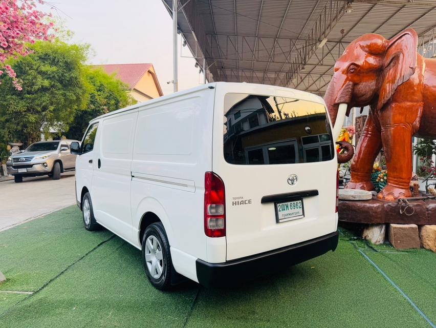 TOYOTA HIACE 3.0 D4D ตู้เตี้ยทึบ ปี 2019✔️มีใบรับรองการตรวจสภาพ 6