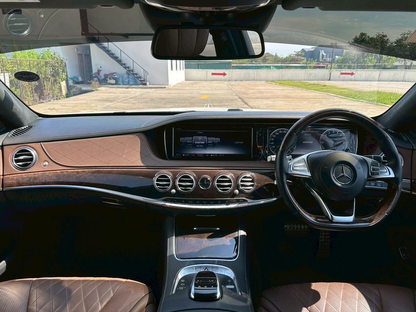 รหัสรถ NCT141 📌. Mercedes Benz S500e AMG Premium W222 สีขาว 2016 จด 2017 18