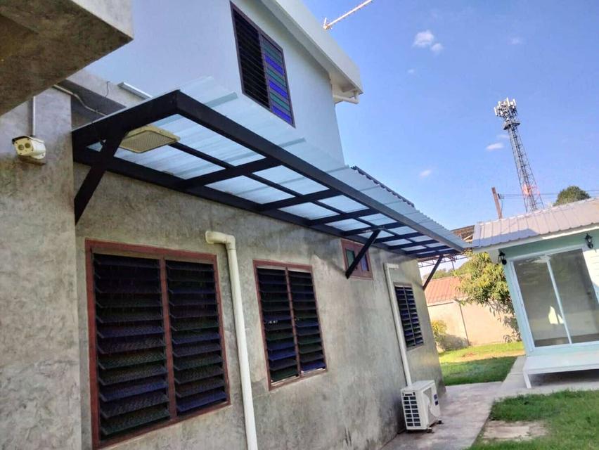 ช่างรางน้ำฝนบางบ่อรางน้ำฝนสังกะสี  6