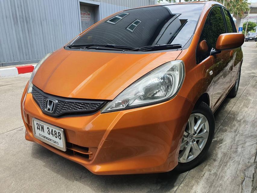 Honda Jazz 1.5V(AS) ปี 2012 สีส้ม รถมือ 1 วิ่งน้อย