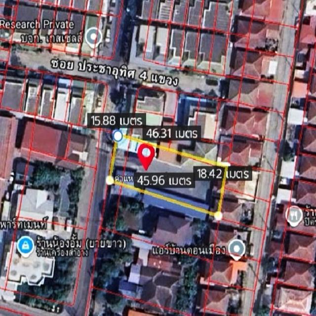 ขายที่ดินพร้อมบ้านชั้นเดียว ขนาด170.5ตรว. ซ.ช่างอากาศอุทิศ16 แยก8 ปัจจุบันปล่อยเช่าบ้านและที่จอดรถ 10