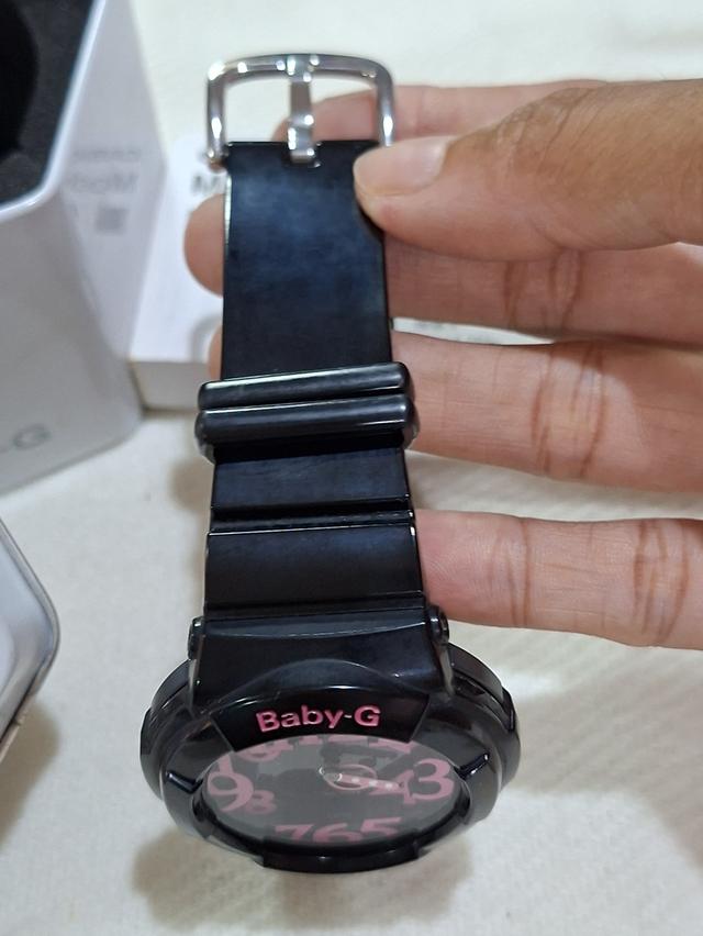 นาฬิกา Casio Baby G มือสอง ใช้เอง นาฬิกาไม่เดิน มีกล่อง ใบ อุปกรณ์ ครบค่ะ รูปที่ 3