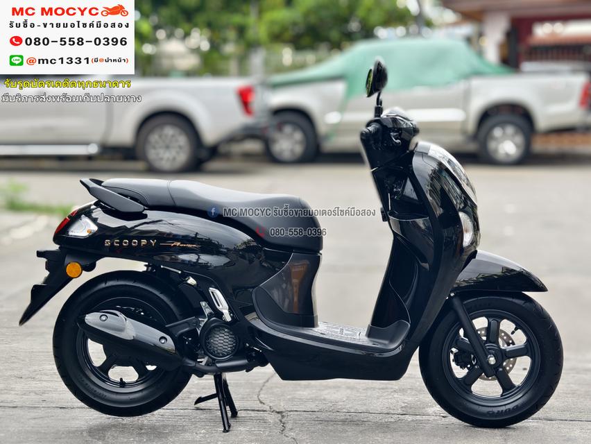 Scoopy i 2025 รถใหม่ 30กิโลสภาพป้ายแดง ราคามือสอง มีเล่มเขียวครบพร้อมโอน No963    4