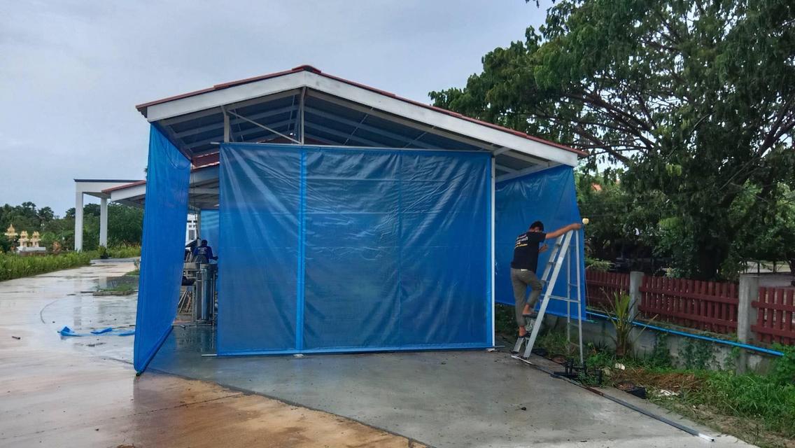 ติดตั้งรางน้ำฝนปราจีนบุรี ปราจีนบุรี รับเหมารับติดตั้งท่อดูควันปราจีนบุรี ติดตั้งกันสาดปราจีนบุรีผ้าใบ หลังคาไวนิล  6