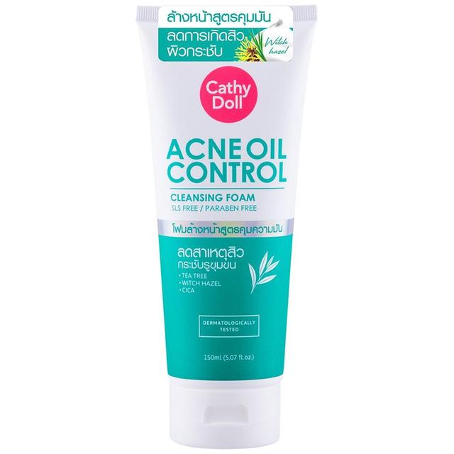 Cathy Doll Acne Oil Control Cleansing Foam 150ml. 3