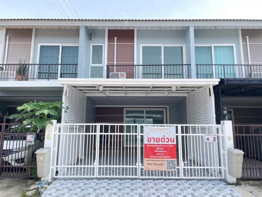 รีโนเวทใหม่ ทาวน์โฮม 2ชั้น ศุภาลัยเบลล่า ลำลูกกา คลอง6 1.89ล. 1