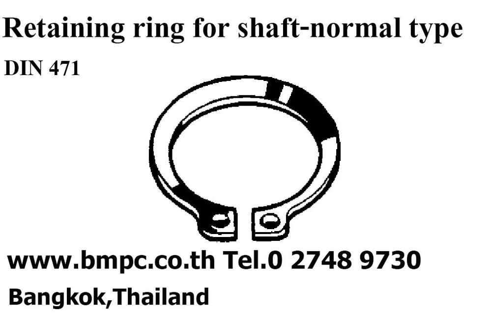 แหวนล๊อก, Snap ring, Retaining ring, Circlip ring, แหวนล๊อกเพลา, Bore ring, Shaft ring