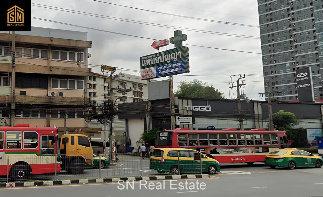 ขายที่ดิน 125 ตร.ว. ซอยรามคำแหง 4 แยก 6 (ร.พ.แพทย์ปัญญา) รถไฟฟ้า ARL รามคำแหง 7