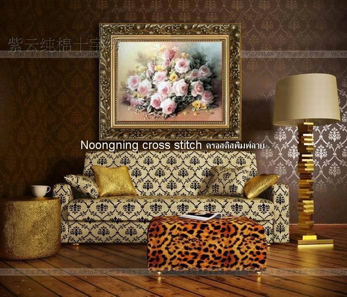 ร้าน Noongning Cross stitch ครอสติสพิมพ์ลาย จำหน่ายอุปกรณ์ครอสติส ภาพติดเพชร907 3