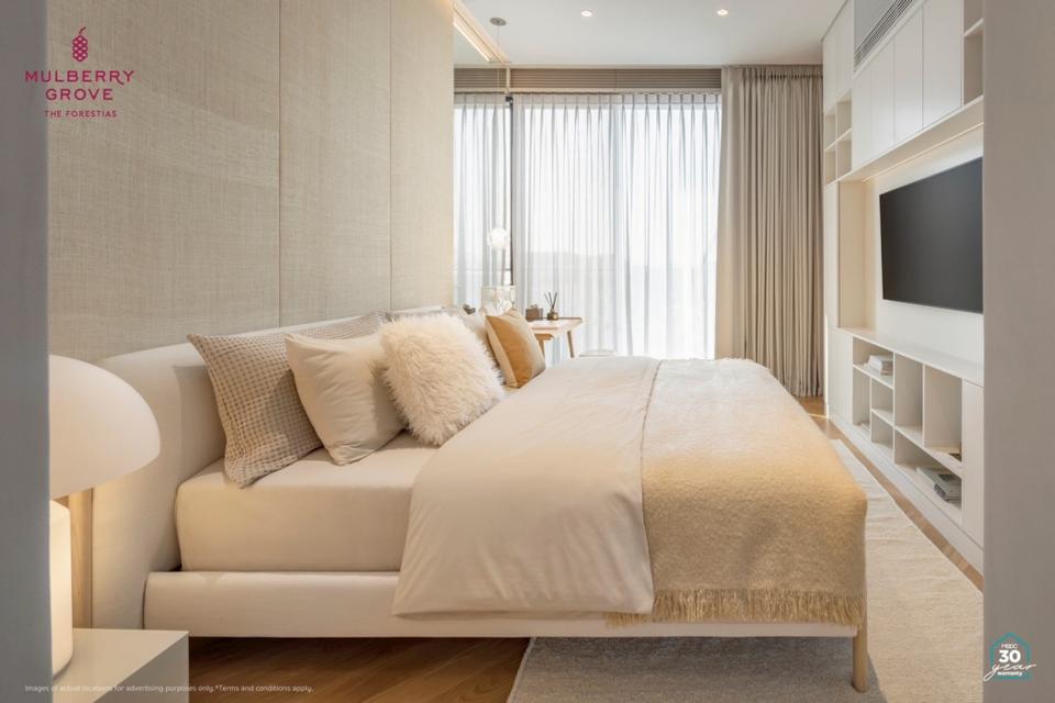 ขายคอนโด Mulberry Grove The Forestias Condominiums (มัลเบอร์รี่ โกรฟ เดอะ ฟอเรสเทียส์ คอนโดมิเนียม) ขนาด 63 ตรม 3