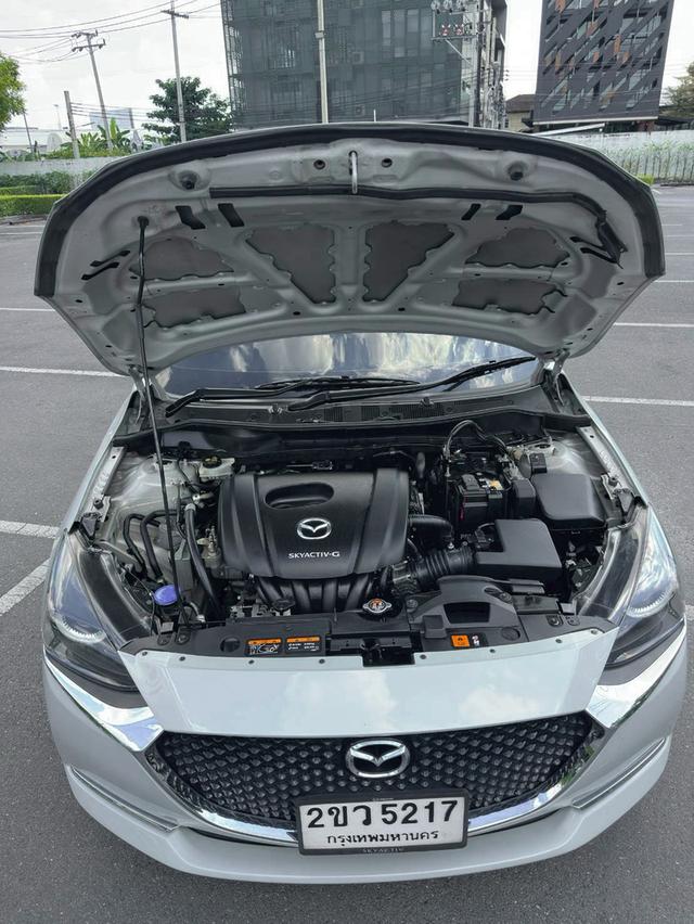MAZDA 2 1.3 Sport S Leather เกียร์ Auto สีขาวมุกพรีเมียม (Snowflake White Pearl) ปี 2022 แท้ 20