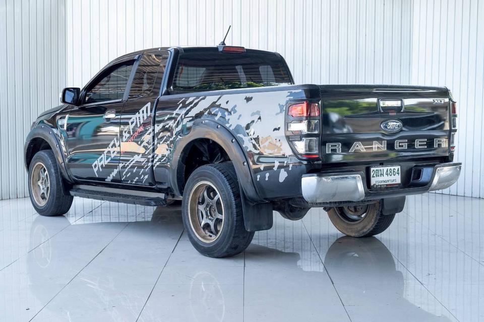 FORD RANGER 2.2 XLT เกียร์ AT ปี 2019 สีดำ โฉม HI-RIDER OPEN CAB รูปที่ 6