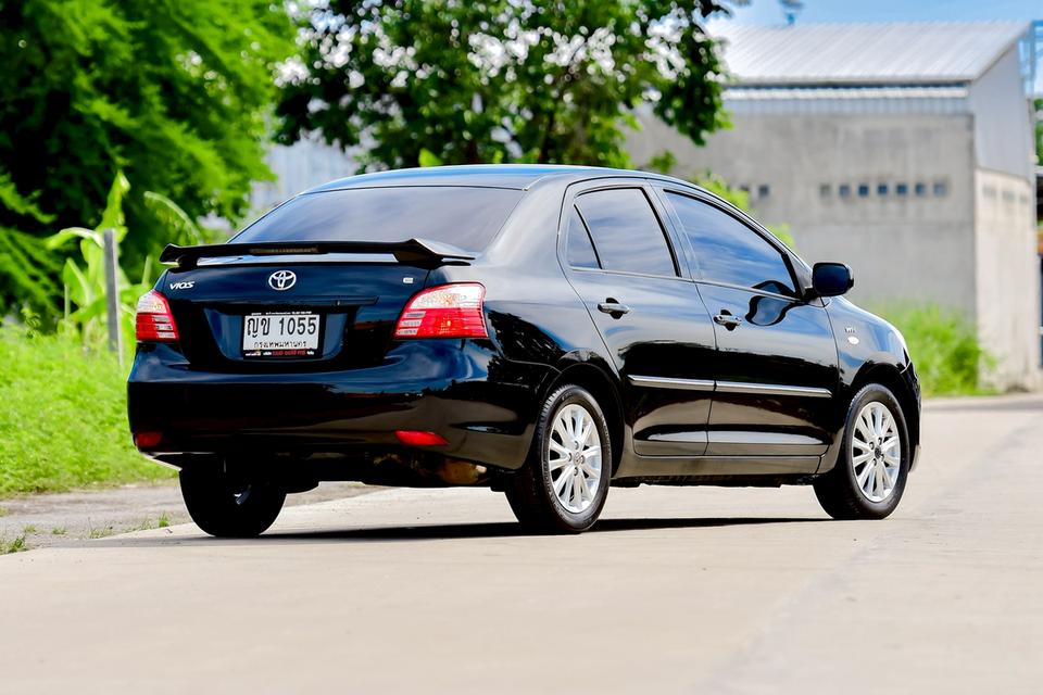 [ขาย] TOYOTA Vios 1.5E มือสอง ปี 2010 จด 2011 เกียร์ออโต้ สีดำ รถบ้านสภาพดี ฟรีดาวน์ ผ่อนถูก รูปที่ 7