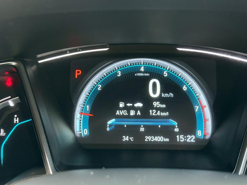 รหัสรถ PAT1423 Honda Civic FC 1.8EL สีแดง ปี 2018 รูปที่ 5