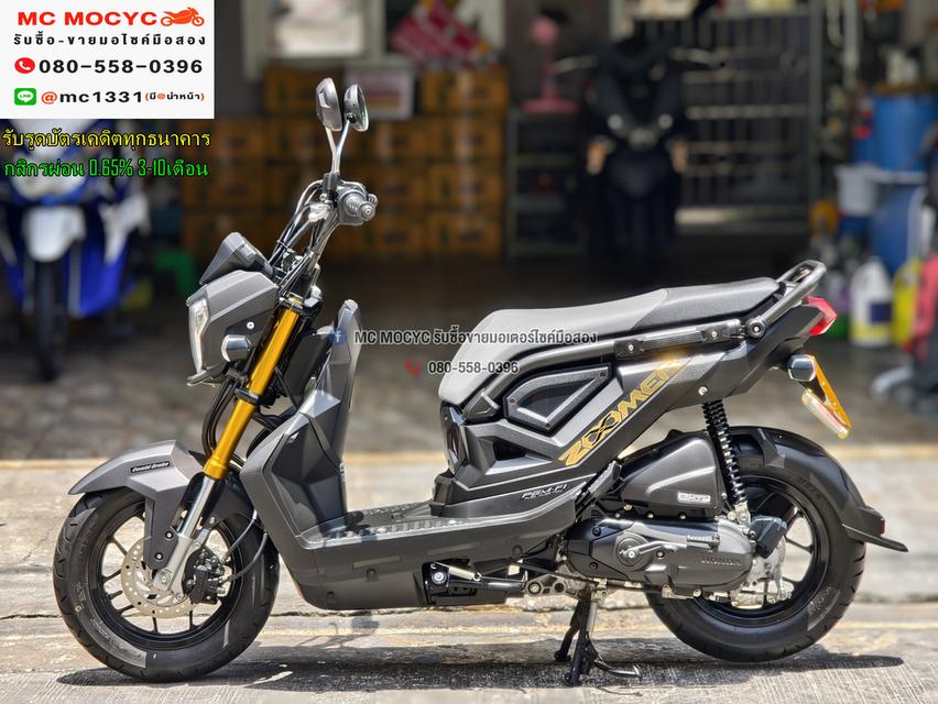 Zoomer x 2022 วิ่ง2000โล รถบ้านแท้ไม่ใช่รถประมูล เครื่งท่อเดิมชุดสีสวย มีเล่มชุดโอนครบ No1157
