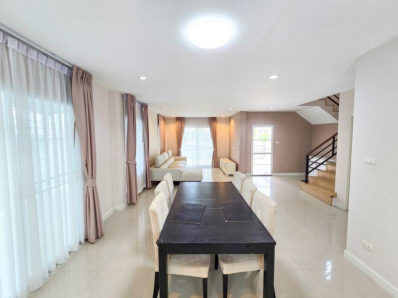 ขาย บ้านเดี่ยว มบ.เดอะ ทรี 54ตรว. บ้านสวย เฟอร์บิ้วอิน ติดฉนวนใต้หลังคา แถมเครื่องล้างจาน ต่อเติมห้องซักล้างแล้ว 8