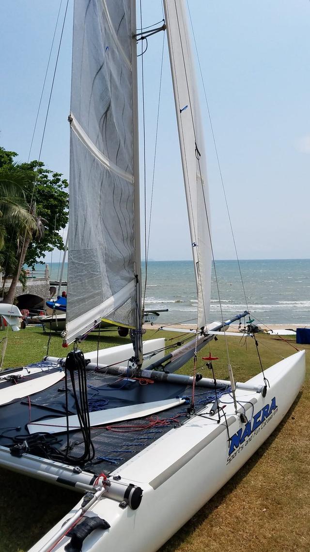 ขายเรือใบแข่ง ประเภท Beach Catamaran 2