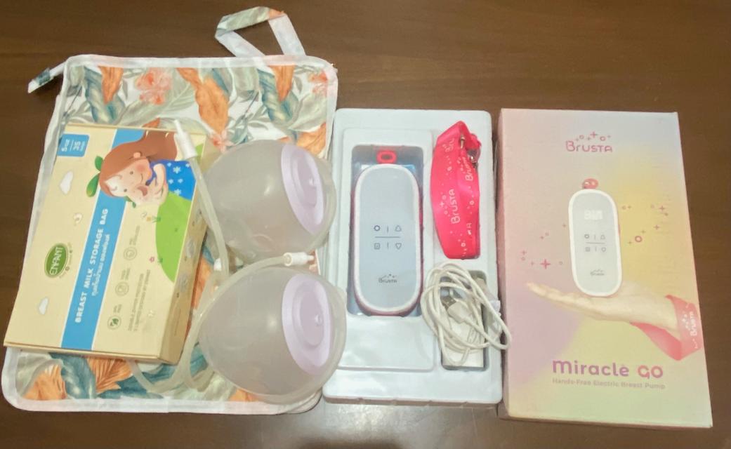 เครื่องปั้มนม Brusta Miracle Go