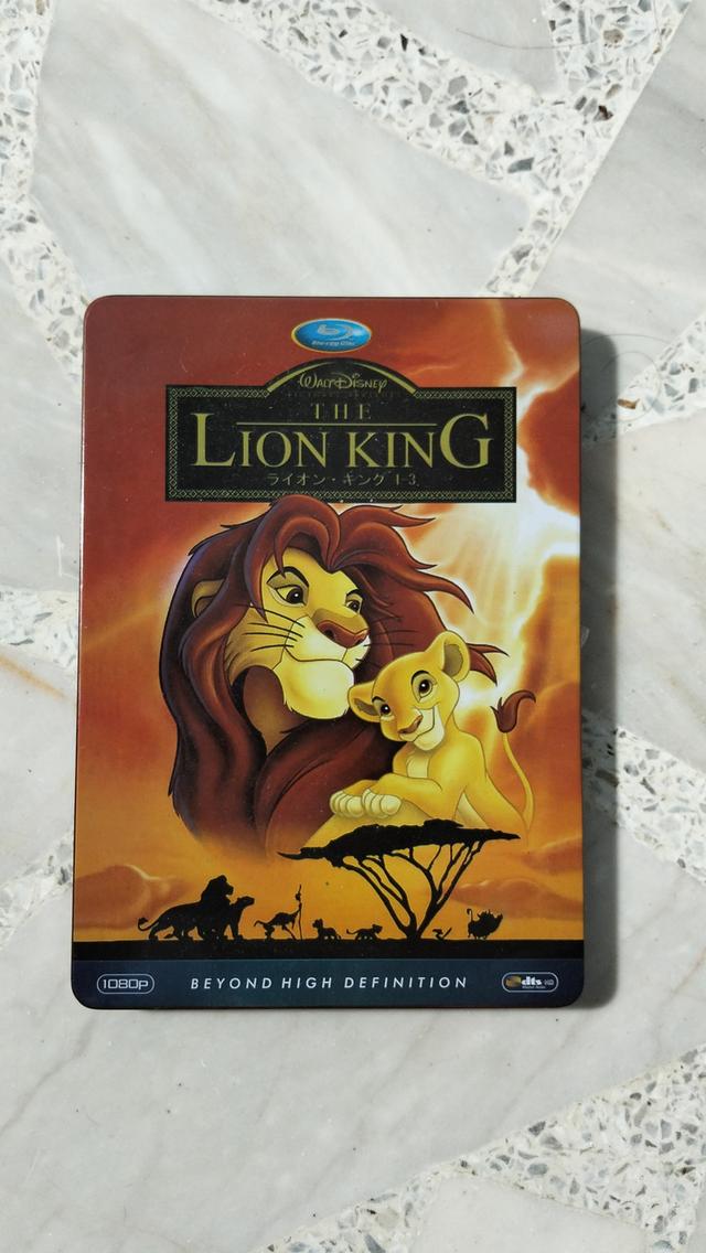 แผ่นซีดี Lion King (หาแผ่นที่4ไม่เจอ)