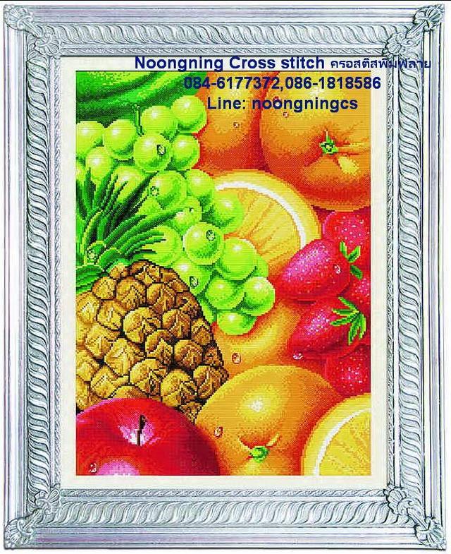 ร้าน Noongning Cross stitch ครอสติสพิมพ์ลาย จำหน่ายอุปกรณ์ครอสติส ภาพติดเพชร853 5