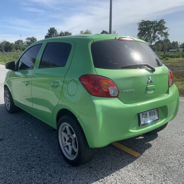 MITSUBISHI MIRAGE GLS AUTO มิราจ 2013 เขียวมุก 4