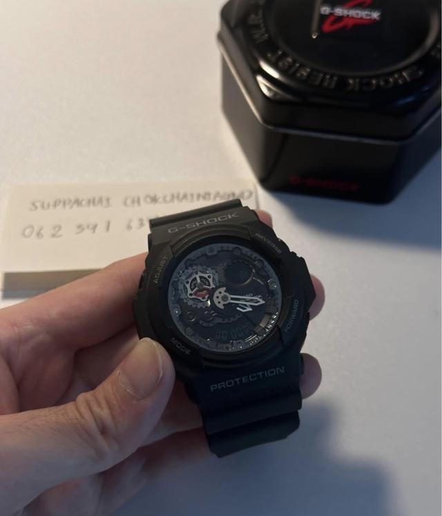 G-SHOCK GA-300ใช้งานได้ปกติทุกอย่าง กล่องอลูมิเนียม กล่องกระดาษ ฟองน้ำครบครับ