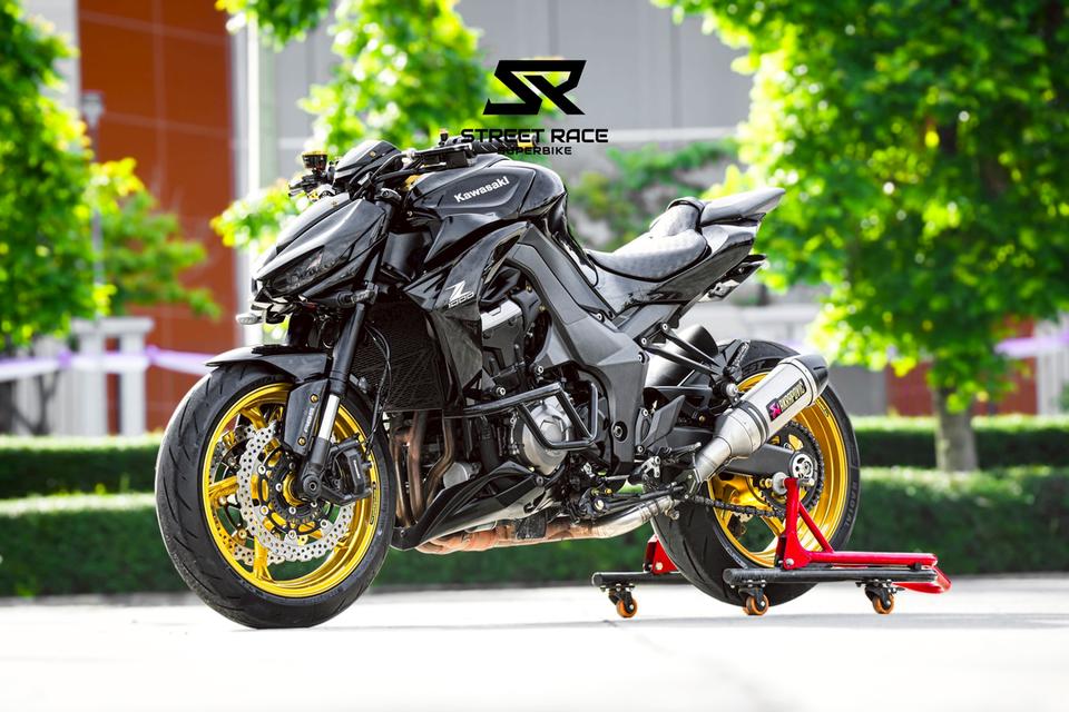 2015 Kawasaki z1000 ปี 2015 ดำด้าน ท่อ akrapovic ดุดัน 9