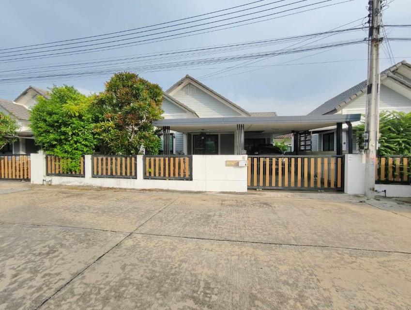 ขาย/ให้เช่า บ้านเดี่ยว ชั้นเดียว 58 ตรว. หมู่บ้านนาราวิล (Naraville) ทำเลดี ใกล้นิคมอมตะนคร พานทอง ชลบุรี
