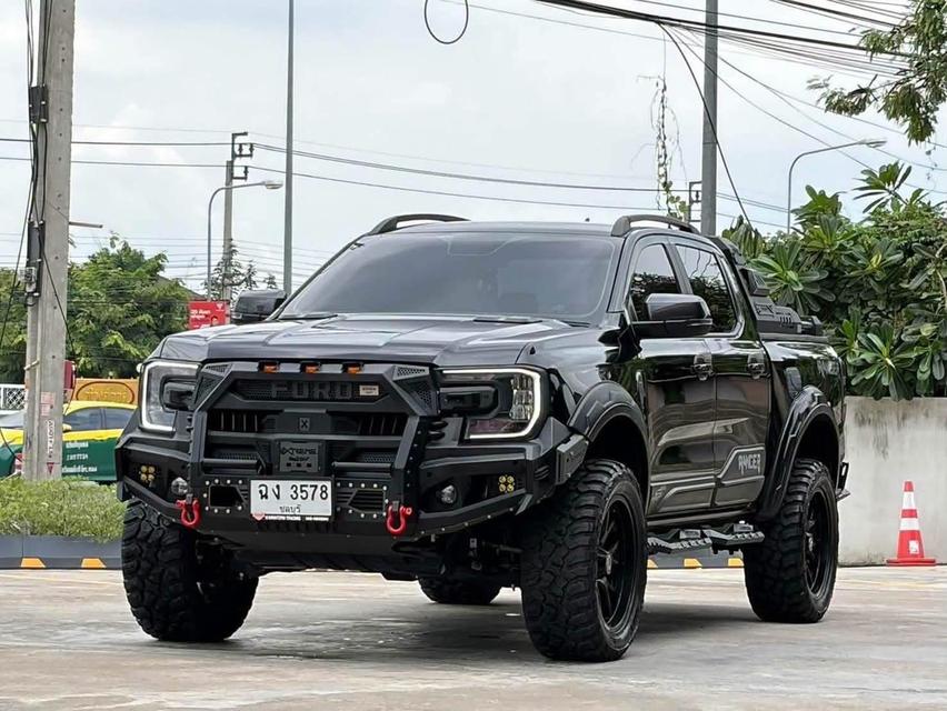 2025 FORD #RANGER, 2.0 SPORT 4WD โฉม HI-RIDER DOUBLE CAB ขับ 4 มาพร้อมชุดแต่งจัดเต็ม มือเดียวป้ายแดง