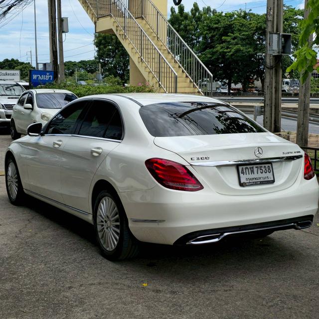 รหัสรถ BAC7538 🚗✨ Mercedes-Benz C300 Bluetec Hybrid Exclusive ปี 2015 (แท้) 6