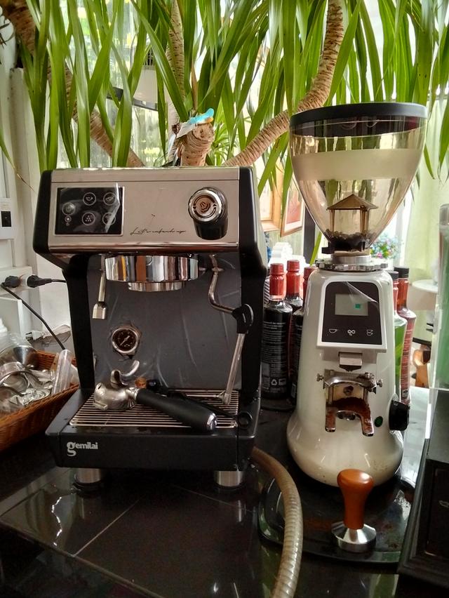 เครื่องชงกาแฟ+เครื่องบดกาแฟ