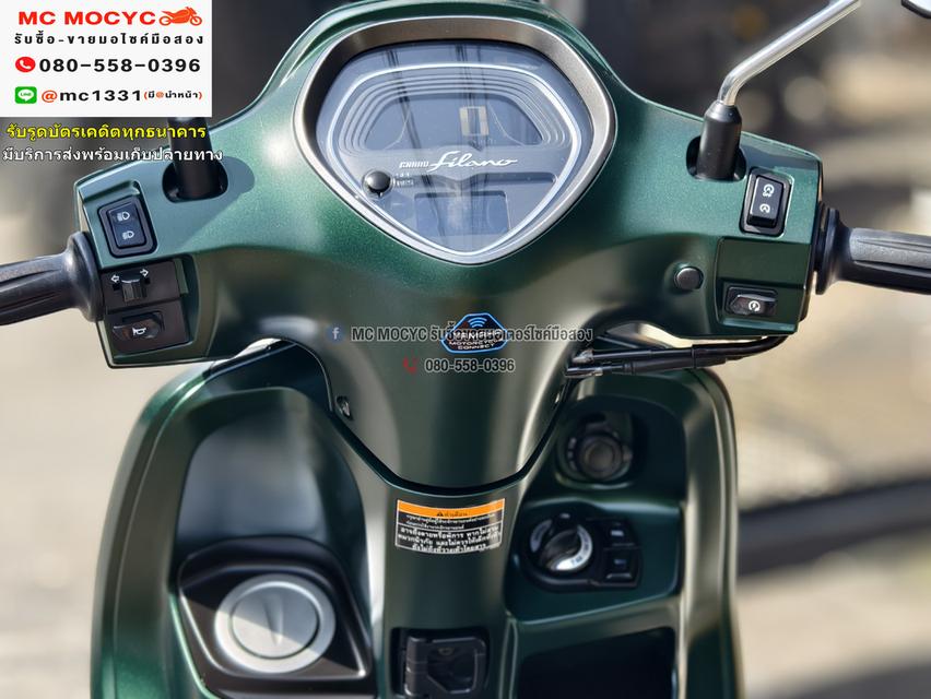 Grand Filano Hybrid รุ่นTOP ABS Keyless 2023 วิ่ง5000โล NO1145 7